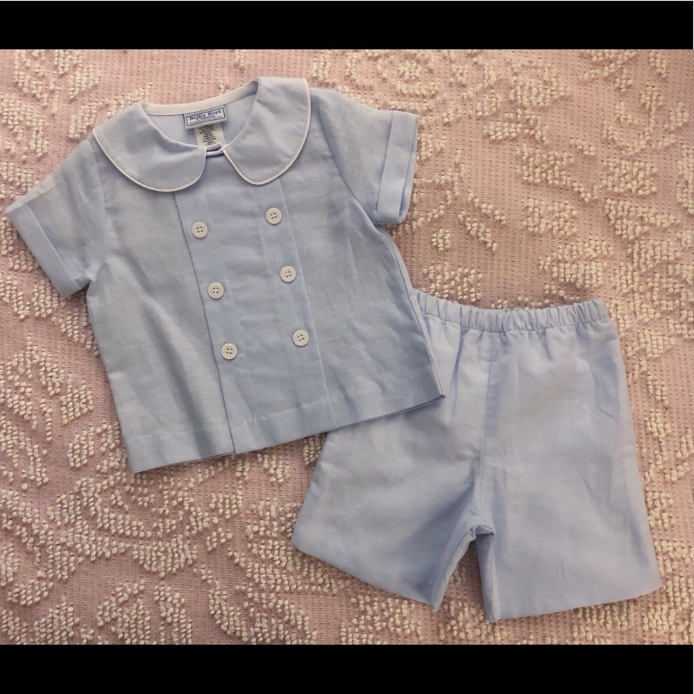 Bailey Boys Classic dressy short set-12months